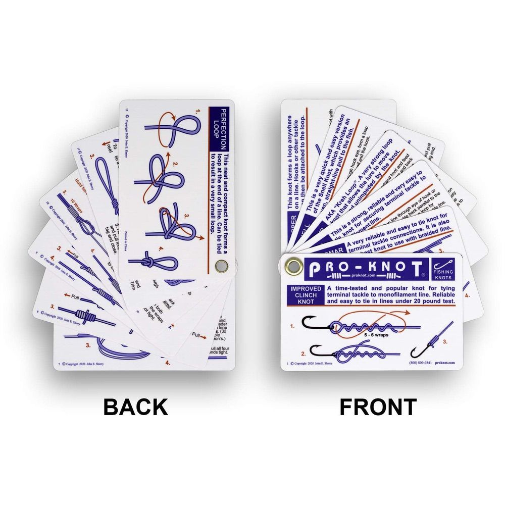 Knot Cards by Pro Knot - Fly Fishing Knots