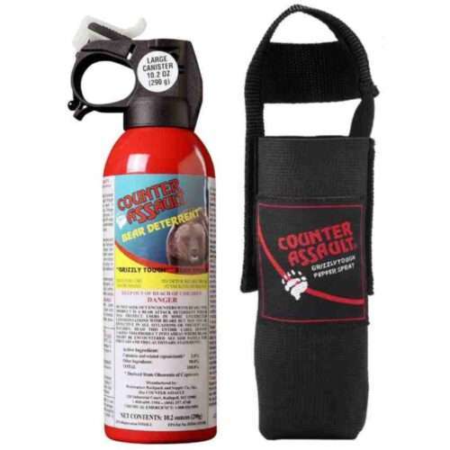 Counter Assault Bear Spray Large 290g with Holster